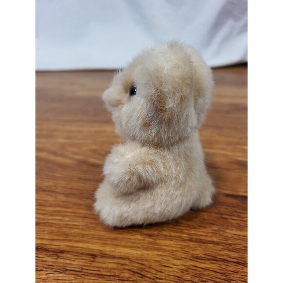 Vtge Russ & Berrie 4" Blond Teddy Bear - Picture 2 of 4